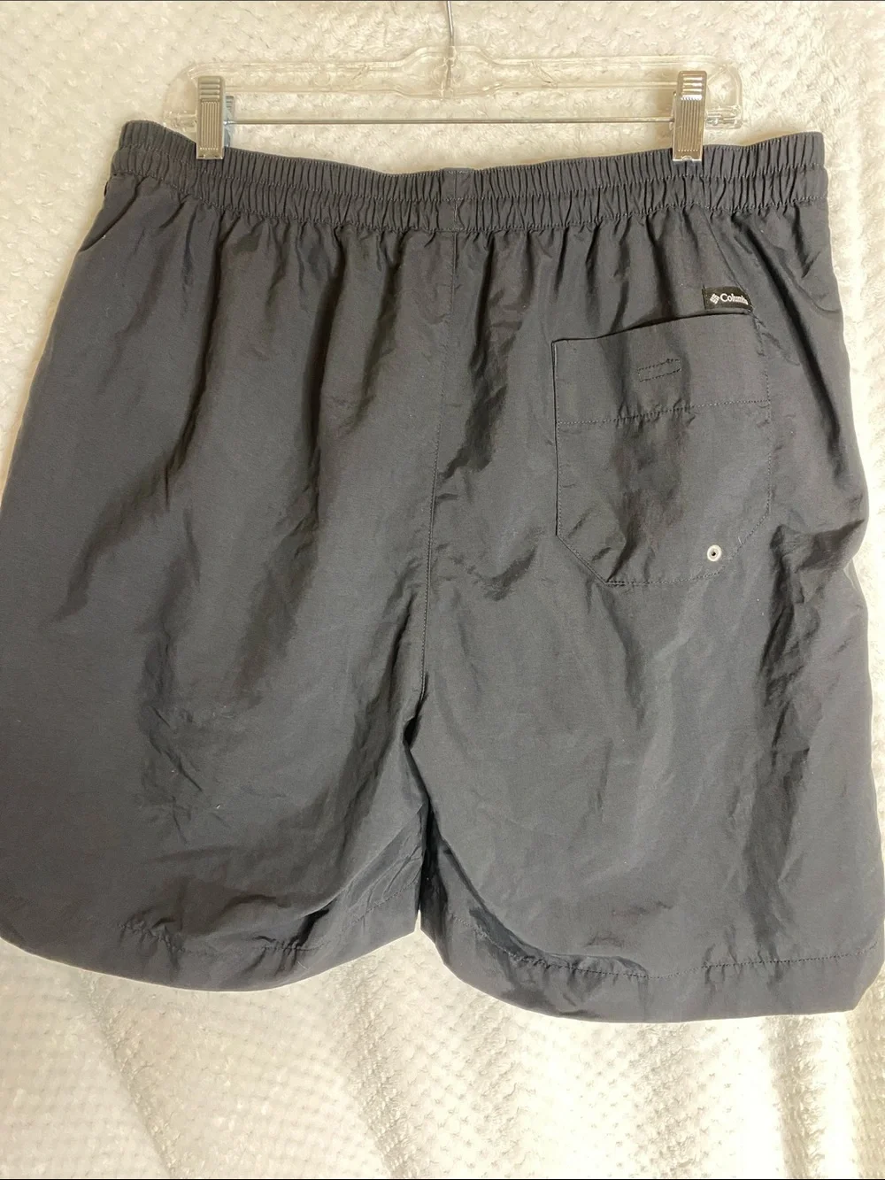 Columbia Sportswear men’s black swimsuit swim trunks shorts